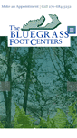 Mobile Screenshot of bluegrassfootcenters.com